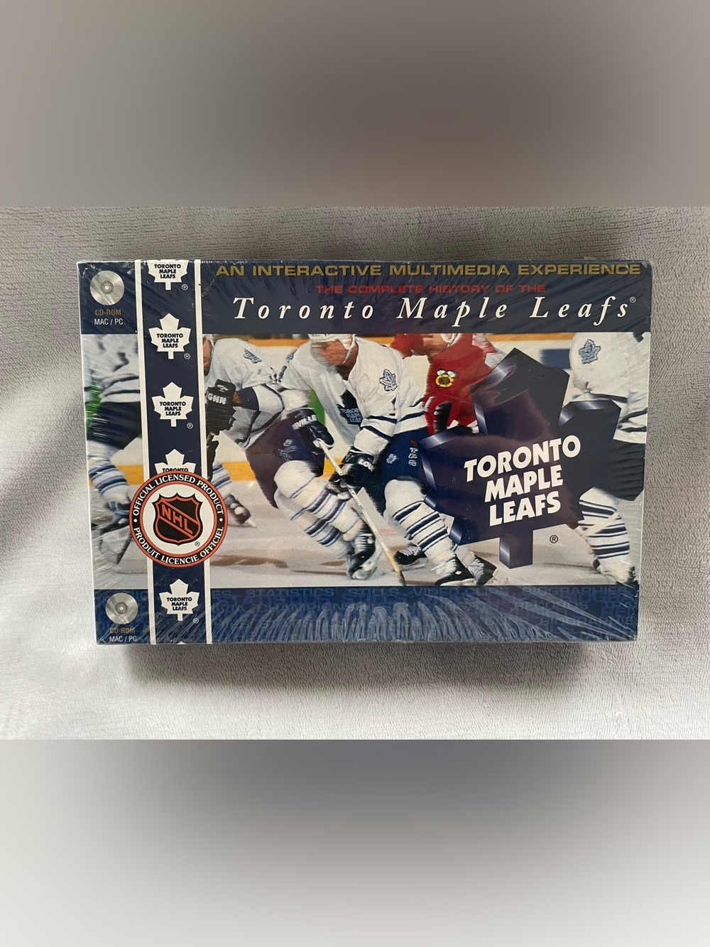 The complete History of the Toronto Maple Leafs CD-ROM MAC/PC Game - SEALED